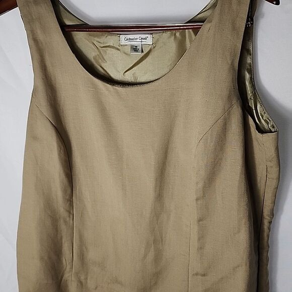 Linen Blend 2 Piece Summer Neutral Embroidered Blazer/Jacket Size 16 - Picture 4 of 9